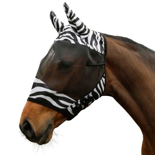 Maska przeciwowadowa z uszami Zebra Covalliero