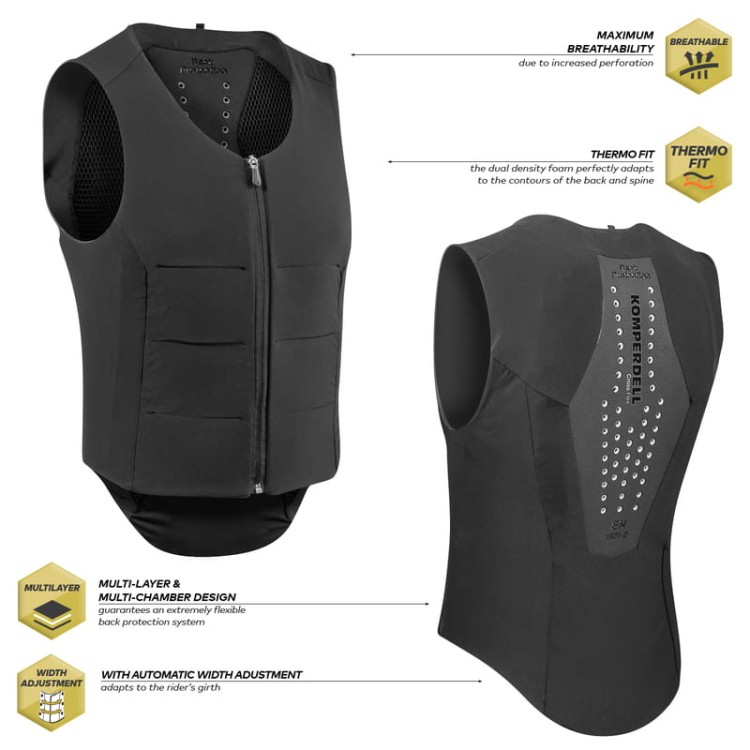 Kamizelka ochronna unisex Komperdell Ballistic FlexFit Regular