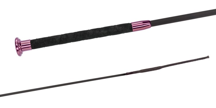 Bat ujeżdżeniowy Fleck Silk Touch Premium różowy