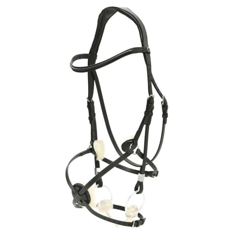 Ogłowie Stubben Pro Jump Slide&amp;Lock z nachrapnikiem meksykańskim personalizowane