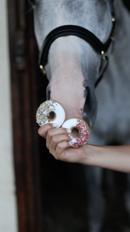Donuty płatki róży i porost islandzki Candy Horse