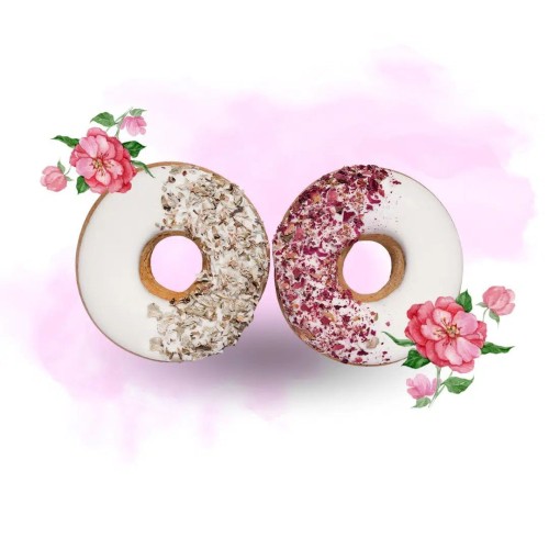 Donuty płatki róży i porost islandzki Candy Horse