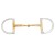 Wędzidło pojedynczo łamane D-ring BR Soft Contact 12 mm / 14 mm