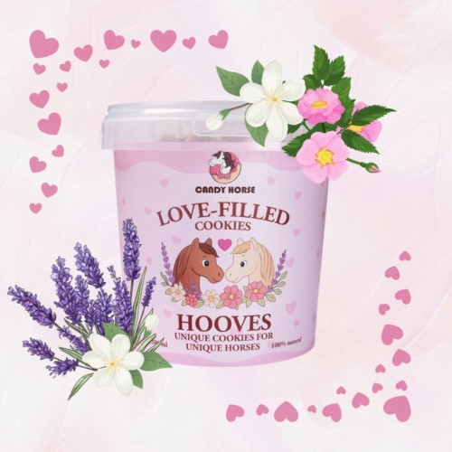 Ciateczka Kopytka Walentynkowe Candy Horse