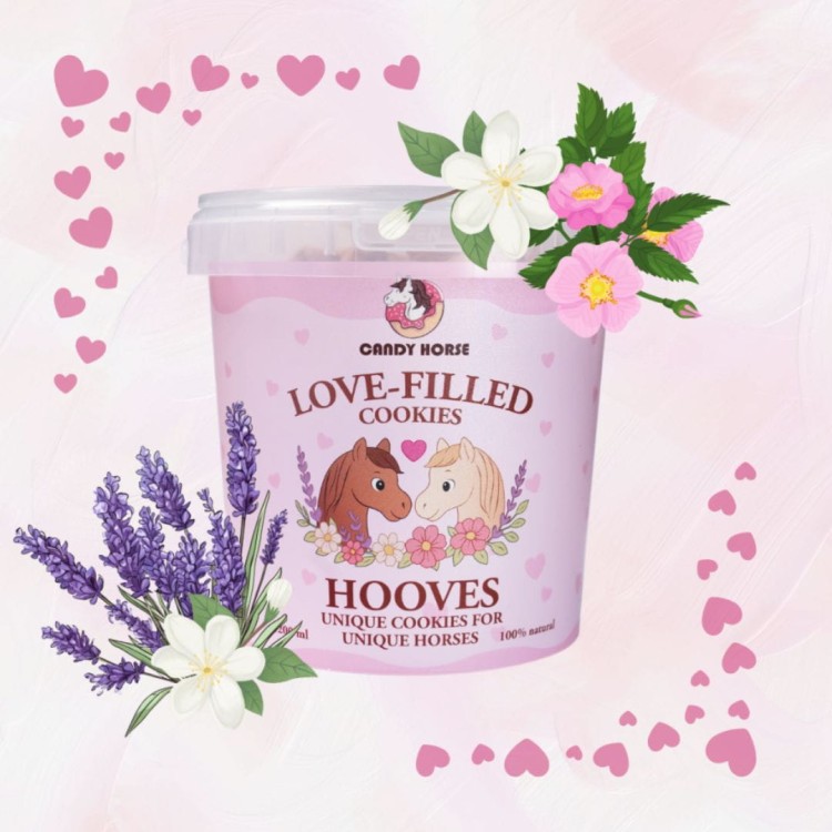 Ciateczka Kopytka Walentynkowe Candy Horse