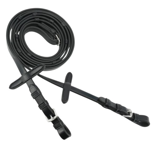 Wodze skórzane ze stoperami Kieffer Leather Reins