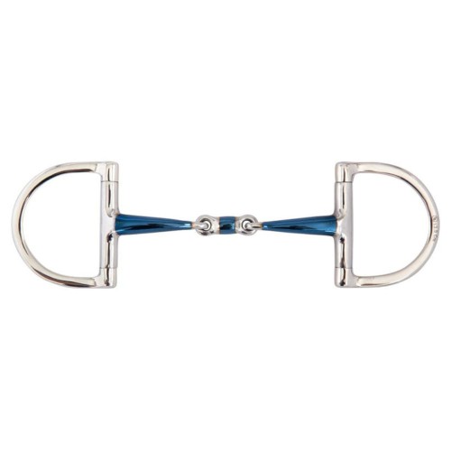 Wędzidło podwójnie łamane D-ring BR Sweet Iron