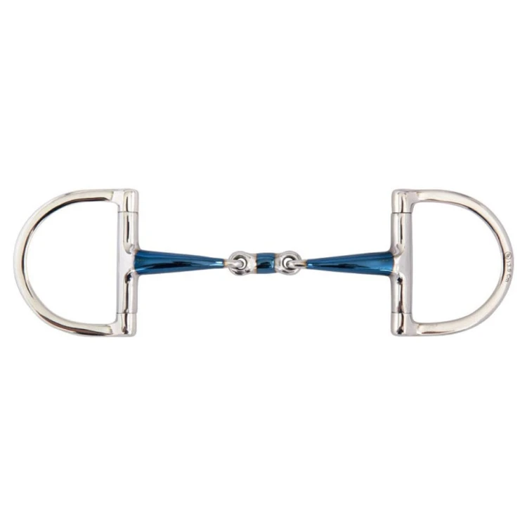 Wędzidło podwójnie łamane D-ring BR Sweet Iron