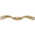 Wędzidło podwójnie łamane oliwkowe BR Soft Contact 2 14 mm / 16 mm