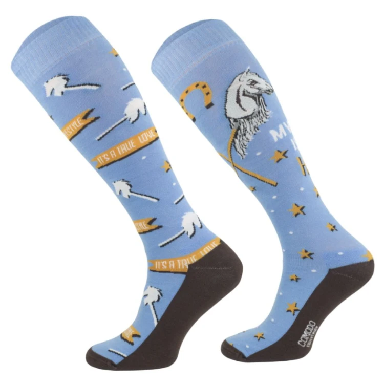 Skarpetki jeździeckie Hobby Horse Blue