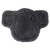 Podkładka z owczego futra do popręgu Stubben Equisoft z fartuchem anthracite/black