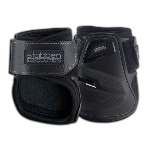 Ochraniacze na tył Stubben Hybrid Fetlock Boots czarny