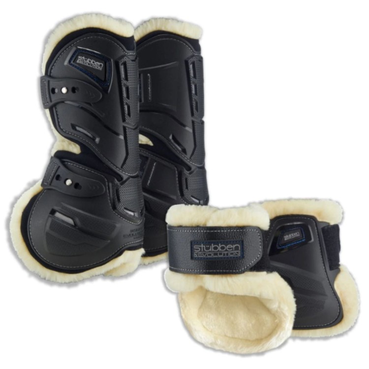 Zestaw ochraniaczy Stubben Hybrid Tendon &amp; Fetlock Boots Fleece