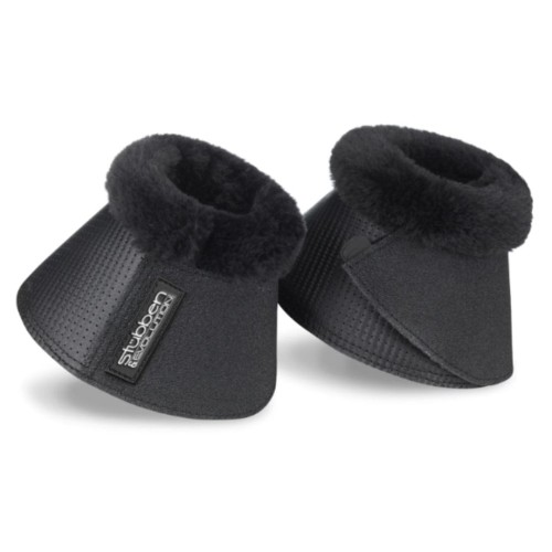 Kaloszki z futrem Stubben Gravity Over Reach Boots Fleece czarne