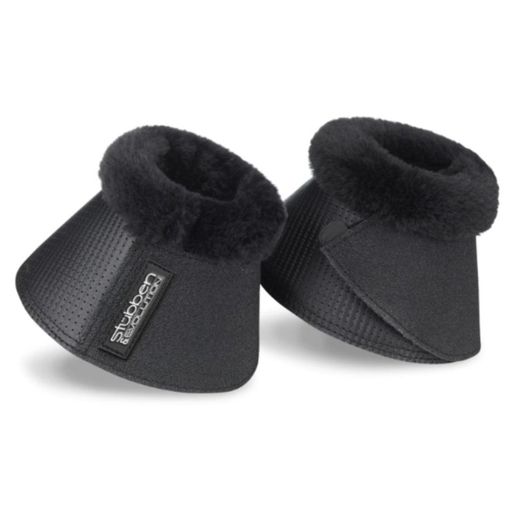 Kaloszki z futrem Stubben Gravity Over Reach Boots Fleece czarne