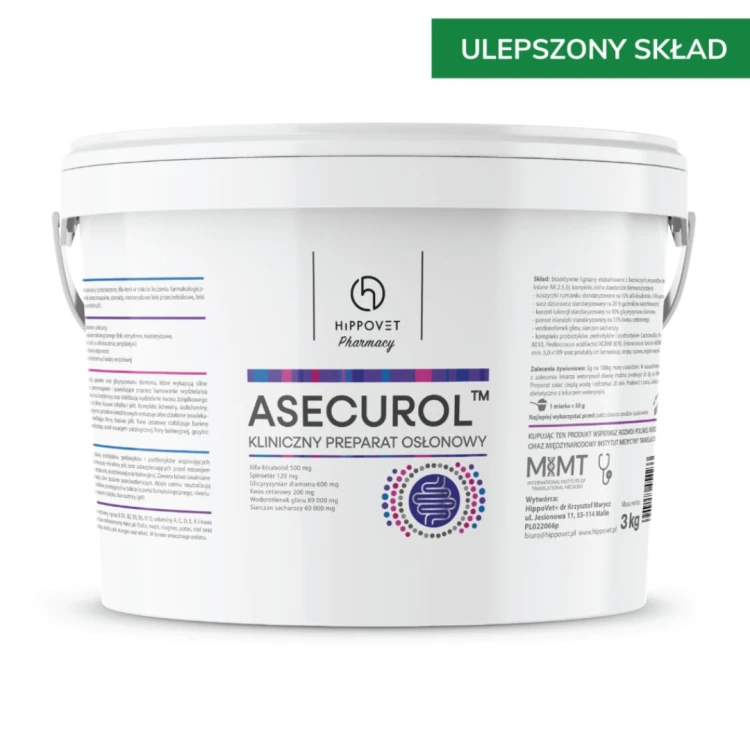 Asecurol - kliniczny preparat osłonowy 3 kg