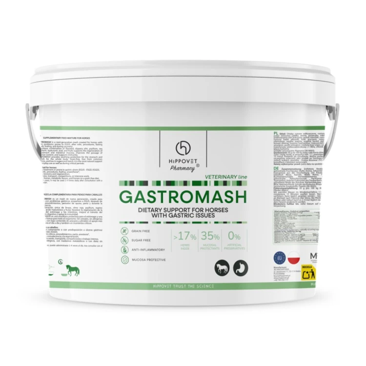 Hippovet Pharmacy VeterinaryLine Gastro Mash 3 kg