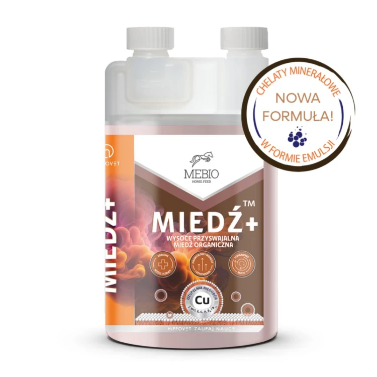 Mebio Miedź + suplement miedzi 1l