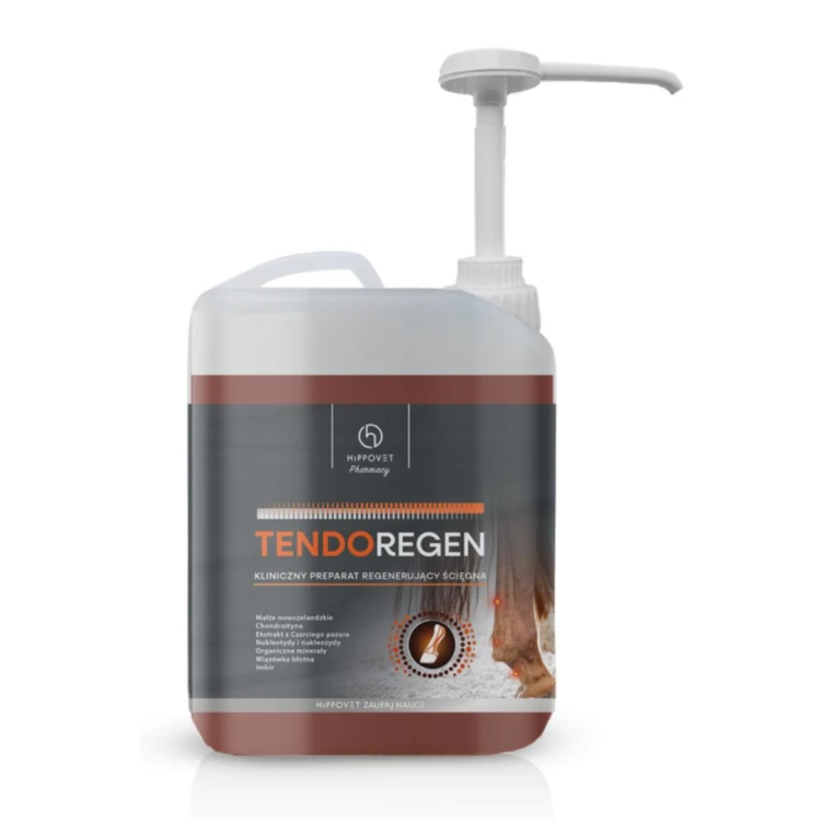 Hippovet Pharmacy TendoRegen – suplement wzmacniający i wspierający regenerację ścięgien 2,5l