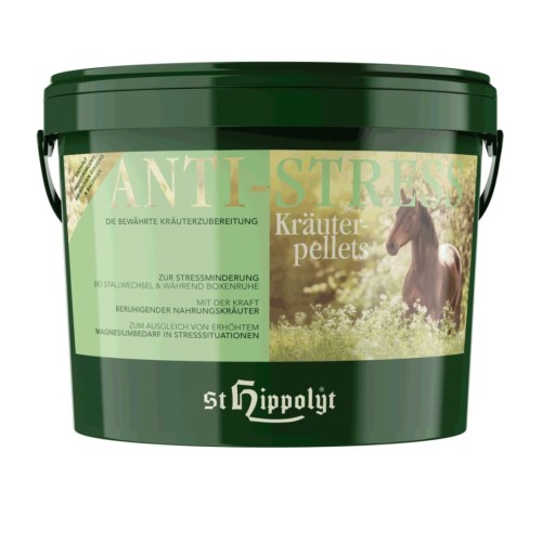 St. Hippolyt Anti-Stress Krauter Pellets - ziołowy suplement uspokajający 3 kg