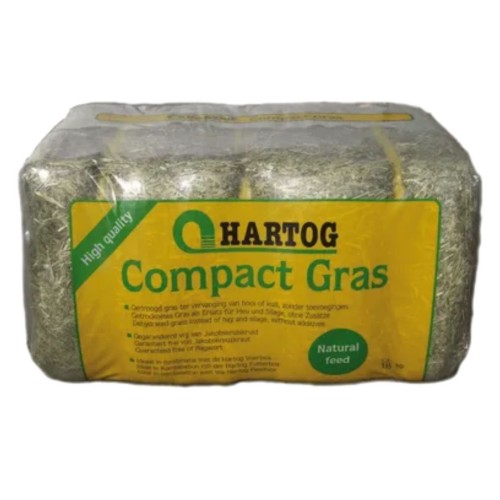 Hartog Compact Grass - suszona trawa w kostkach 18 kg