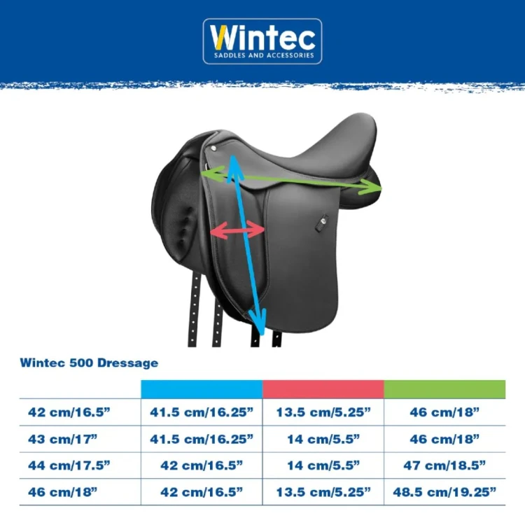 Siodło ujeżdżeniowe Wintec 500 Dressage