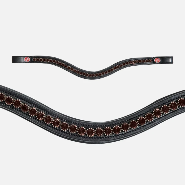 Naczółek Kieffer FlexiLoop® Large Crystal Brown